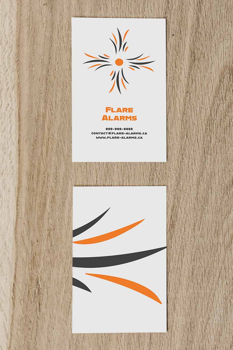 Flare Alarms Branding